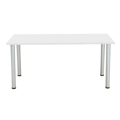 Jemini White 1200x800mm Rectangular Meeting Table KF840185