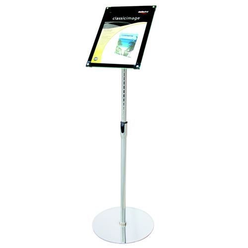 Deflecto Bevelled Floor Sign A4 Holder DE790845