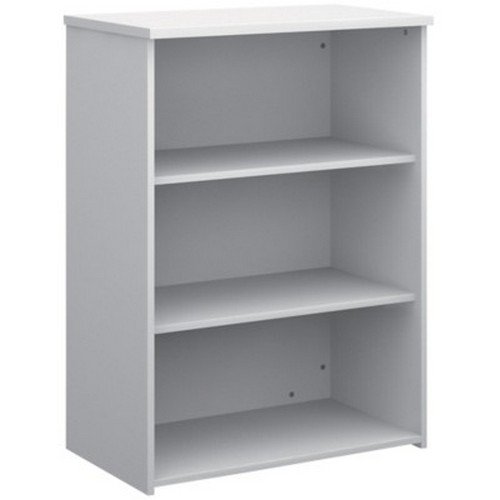 Bookcase 2 Shelf 1090H/800W/470D 25mm Top 18mm Carcass White