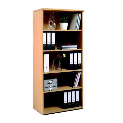 Bookcase 4 Shelf 1790H/800W/470D 25mm Top 18mm Carcass Beech