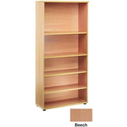 Jemini 1800mm Bookcase 4 Shelf Beech KF838414