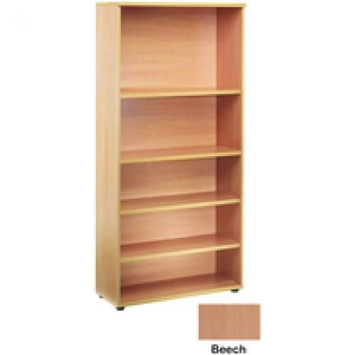 Jemini 4 Shelf Beech 2000mm Bookcase KF838415