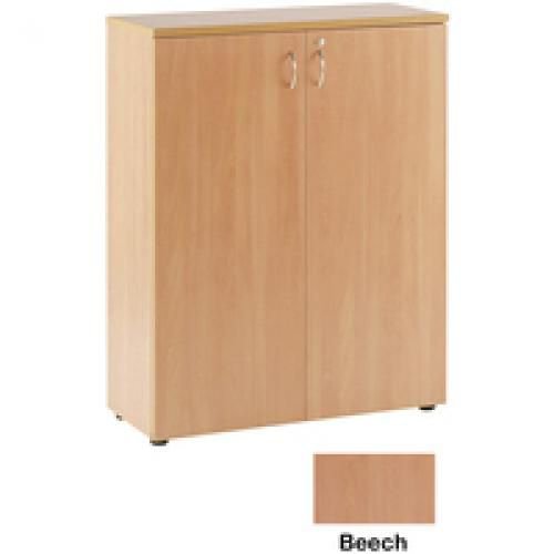 Jemini 1 Shelf Beech 1000mm Cupboard KF838425