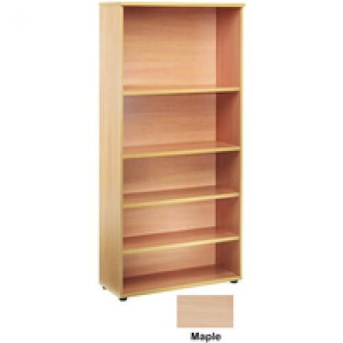 Jemini 1800mm Bookcase 4 Shelf Maple KF838422