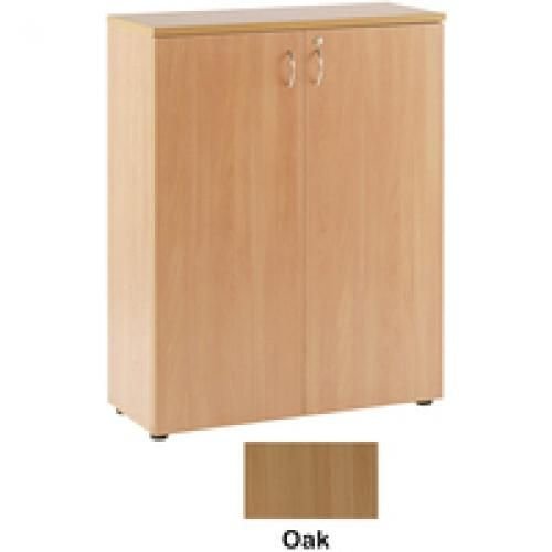 Jemini 1 Shelf Oak 1000mm Cupboard KF838429