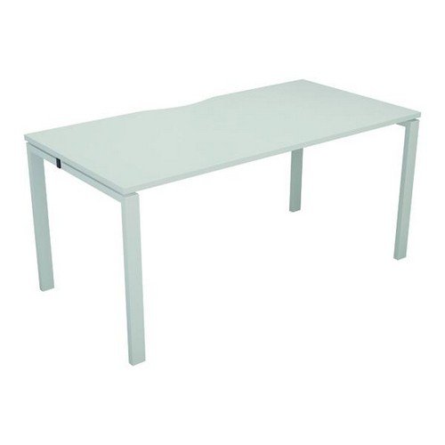 Cb 1 Person Extension Bench 1400 X 800 White White