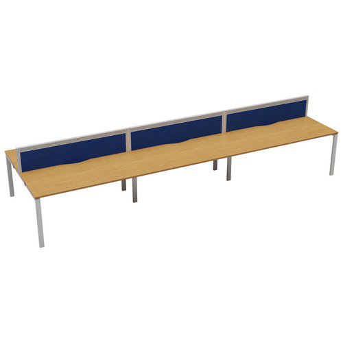 Cb 6 Person Bench 1400 X 800 Nova Oak White