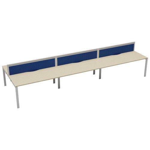 Cb 6 Person Bench 1400 X 800 Maple White