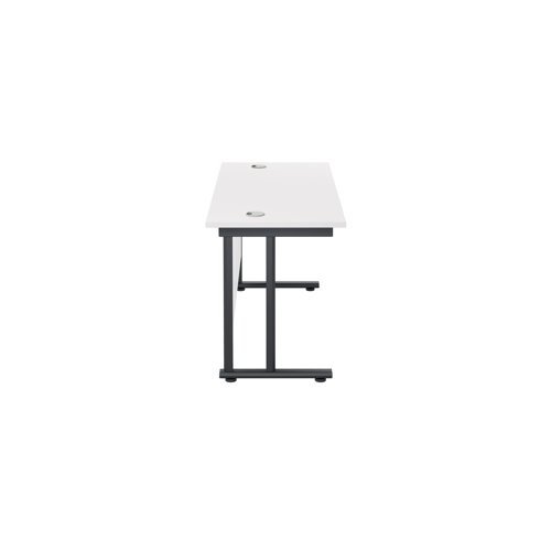 Jemini DU Rec Dsk 1200x600 Wht/Blk