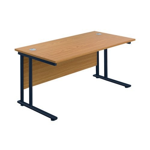 Jemini DU Rec Dsk 1400x800 N/Oak/Blk