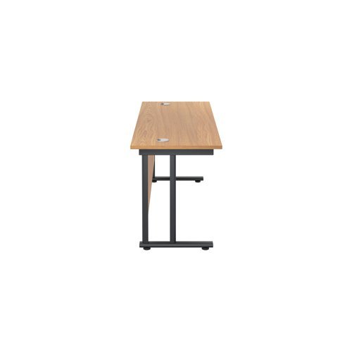 Jemini DU Rec Dsk 1600x600 N/Oak/Blk