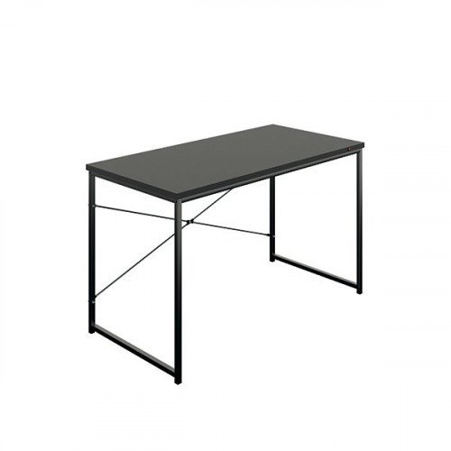 Okoform Rectangular Heated Desk 1200X600X733Mm Black/Black Kf81082 Office Desks DS4801