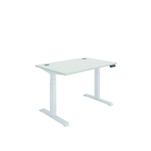 Polaris Dual Motor Sit Stand Desk 1200X800 White/White