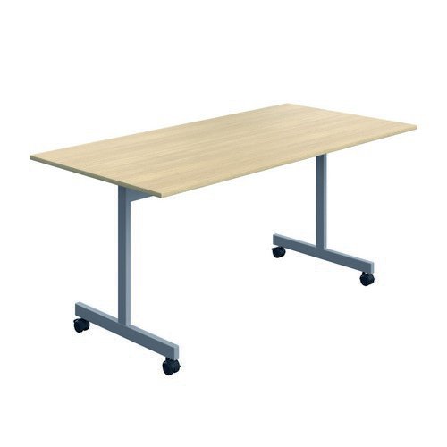 Serrion Connect Tilting Rect Tbl 1600X800 Oak/Sv