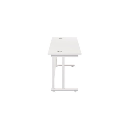 Jemini Rect Cant Desk 1800x600 Wht