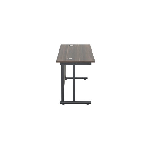 Jemini DU Rec Dsk 1200x600 D/Wal/Blk
