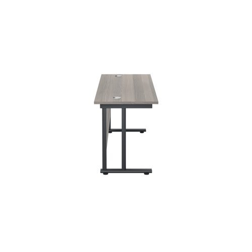 Jemini DU Rec Dsk 1200x600 G/Oak/Blk