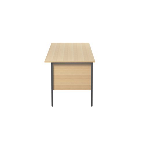Ff Serrion 1500Mm 4 Leg Desk 2D Ped Oak