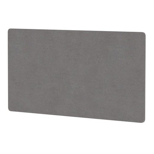 Air Screen for Back-to-Back Desk 1600 x 800mm Grey Fabric