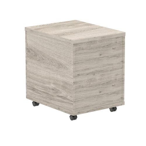 Impulse 3 Drawer Mobile Pedestal Grey Oak