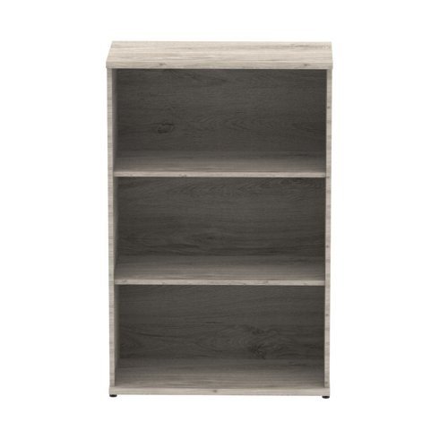 Impulse 1200mm Bookcase Grey Oak