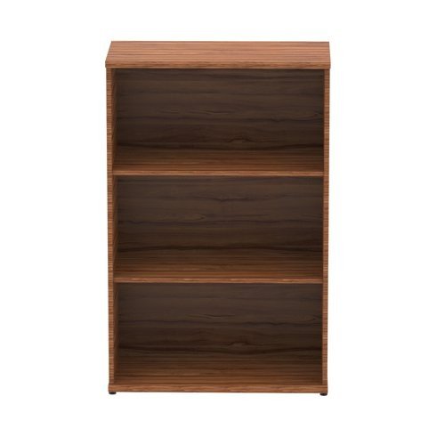 Impulse 1200mm Bookcase Walnut