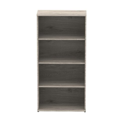 Impulse 1600mm Bookcase Grey Oak