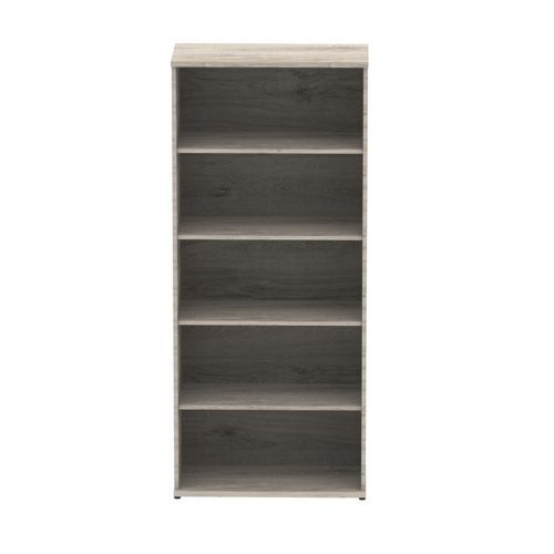 Impulse 2000mm Bookcase Grey Oak