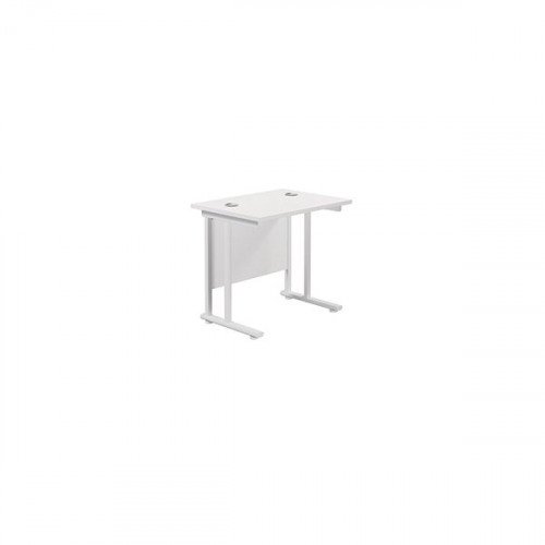 Jemini Rect Cant Desk 800x600 Wht