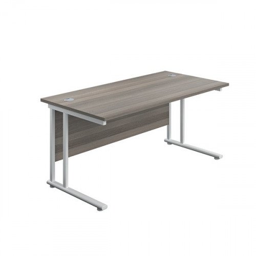 Jemini Rect Cant Desk 1800x800 G/Oak