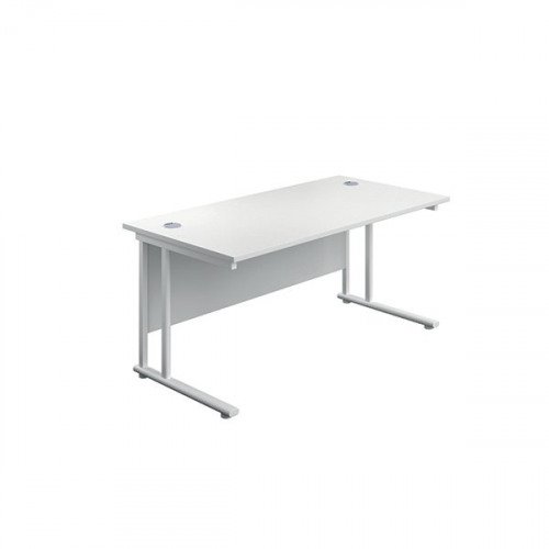 Jemini Rect Cant Desk 1800x800 Wht