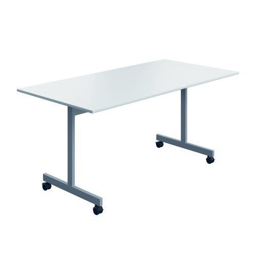Serrion Connect Tilting Rect Tbl 1600X800 Wh/Sv