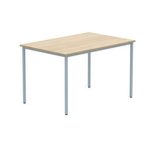 Rectangular Multi-Use Table 1200X800 Oak/Silver
