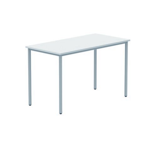 Rectangular Multi-Use Table 1200X600 White/Silver