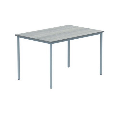 Rectangular Multi-Use Table 1200X800 Grey Oak/Silver