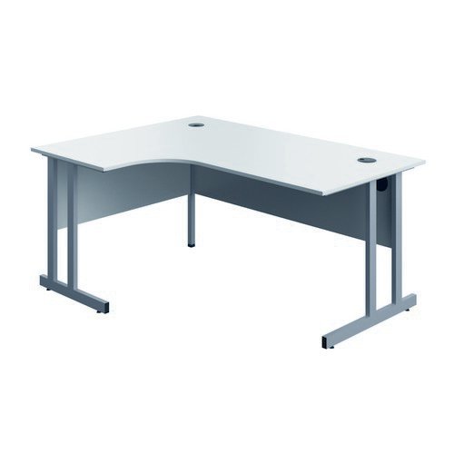 Serrion Connect Twu Left Hand Corner White/Silver