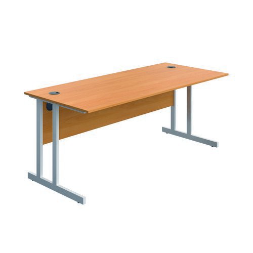 Serrion Connect Twu Desk 1800X730 Beech/White