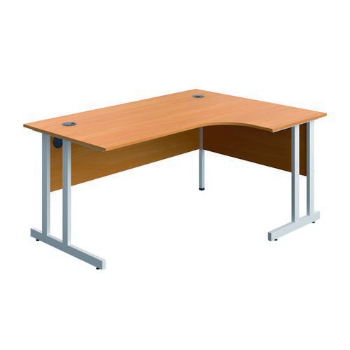 Serrion Connect Twu Right Hand Corner Beech/White