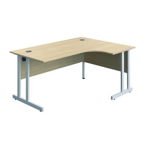 Serrion Connect Twu Right Hand Corner Oak/White