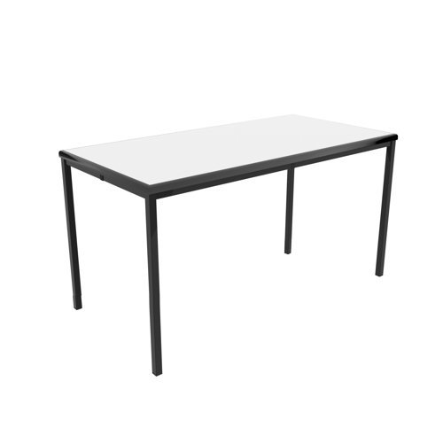 Titan T-Table 1200x600x710mm Flat Pack Grey/Black KF882423