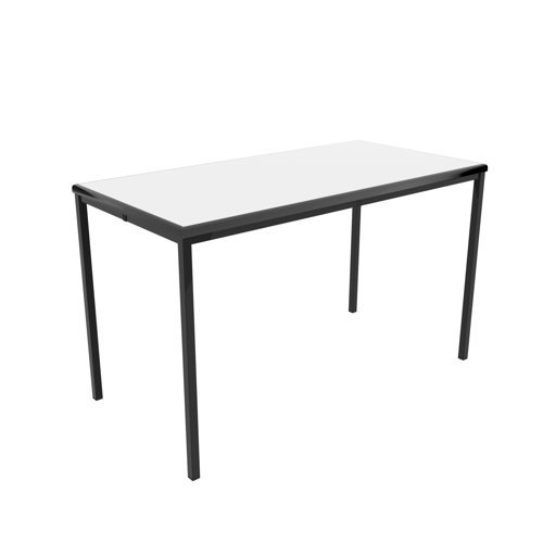 Titan T-Table 1200x600x760mm Flat Pack Grey/Black KF882425