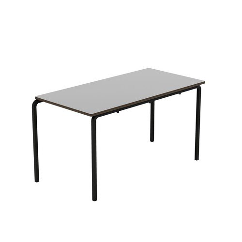 Titan Crush Bent Frame Table 1200x600x640 Grey/Black
