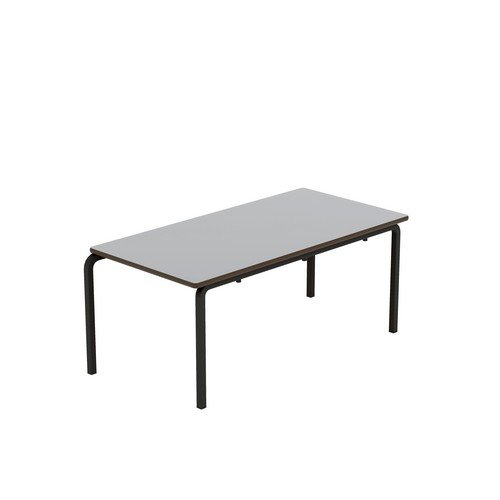 Titan Crush Bent Frame Table 1100x550x460 Grey/Black
