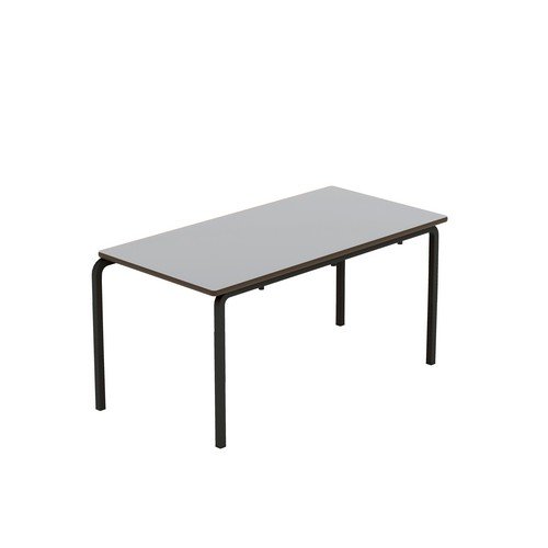Titan Crush Bent Frame Table 1100x550x530 Grey/Black