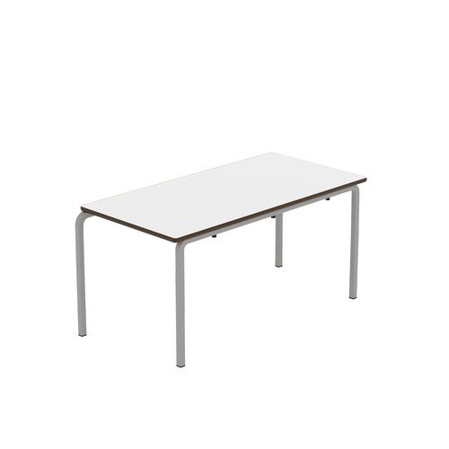Titan Crush Bent Frame Table 1100x550x530 White/Grey