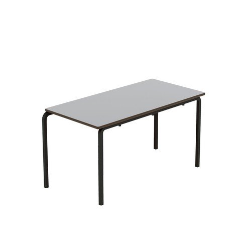 Titan Crush Bent Frame Table 1100x550x590 Grey/Black