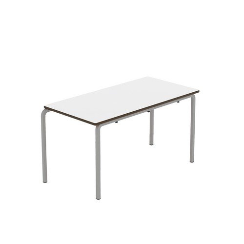 Titan Crush Bent Frame Table 1100x550x590 White/Grey