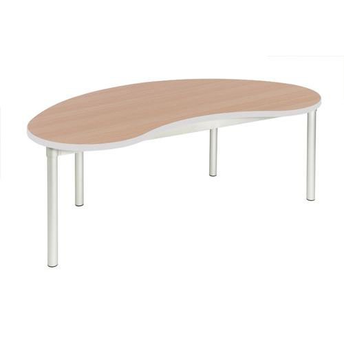 Gopak Enviro Bean Table H530 Beech/Grey Edge Classroom Tables DS9814