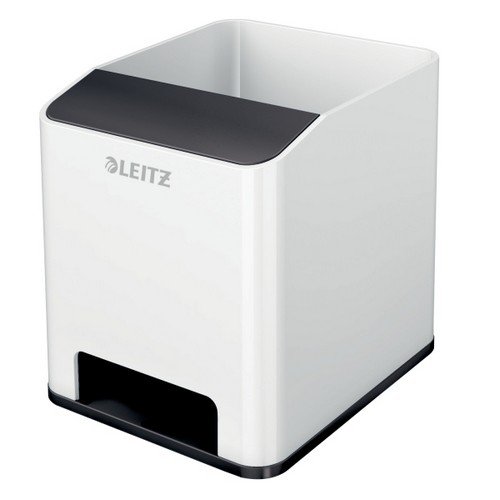 Leitz Sound Pen Holder WOW DuoColour White/Black