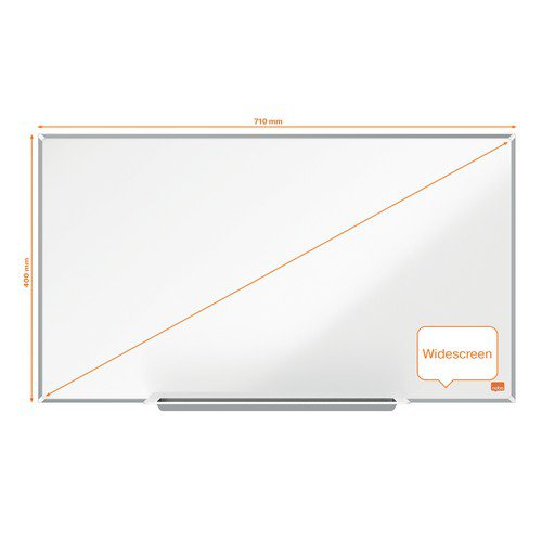 Nobo ImpressionPro Whiteboard Enamel 32”